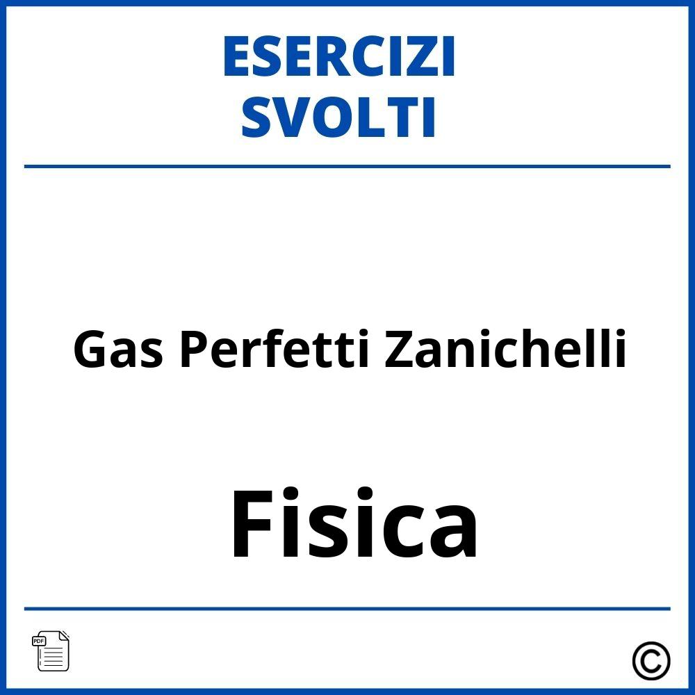 Esercizi Gas Perfetti Zanichelli
